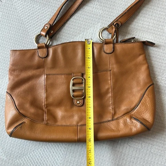 Etienne Aigner Genuine Leather Brown Hobo Bag 👜 - Picture 7 of 8